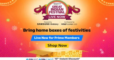 Amazon Great Indian Festival Sale 2024 में उपलब्ध बेहतरीन इलेक्ट्रॉनिक्स गैजेट्स, जिसमें ईयरबड्स, आईपैड, हेडफोन, स्मार्टवॉच और ब्लूटूथ स्पीकर शामिल हैं।